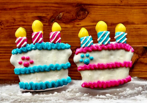 Make a wish Cake dog treats