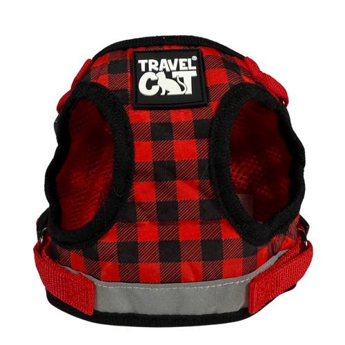 The Pawsitively Plaid Limited Edition Buffalo Plaid Cat Harness
