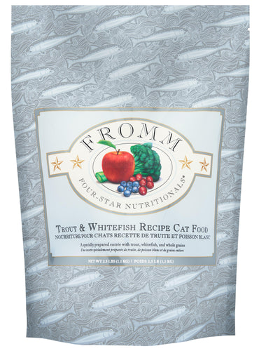 Fromm Four Star Trout & Whitefish Recipe Cat Food  2.5 lb