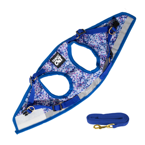The Groovy Cat Tie Dye Limited Edition Harness & Leash Set