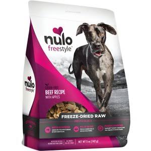 Nulo Freestyle Beef Recipe With Apples Grain-Free Freeze-Dried Raw Dog Food, 5-oz bag