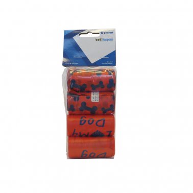 Petcrest Waste Bag Refill Red Blue 120 count