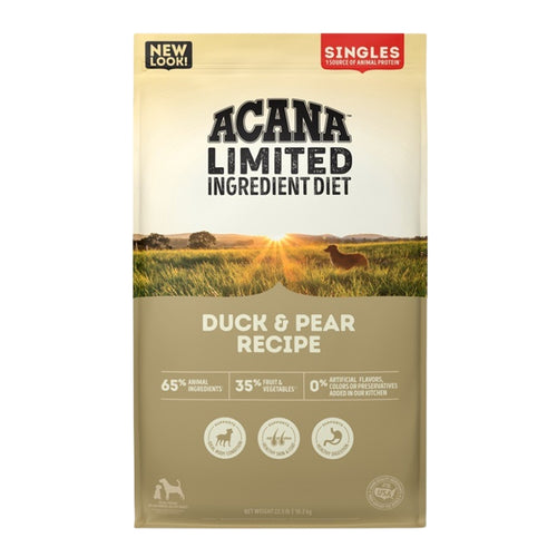 ACANA DOG GRAIN FREE SINGLES DUCK & PEAR RECIPE - SFW