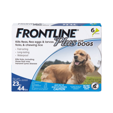 Boehringer Ingelheim Frontline Plus For Dogs (45-88 lbs 3 Count)