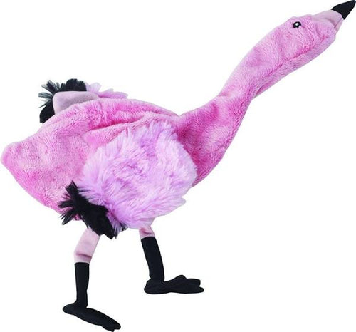 Skinneeez Mini Pink Flamingo Dog Toy 13 inch