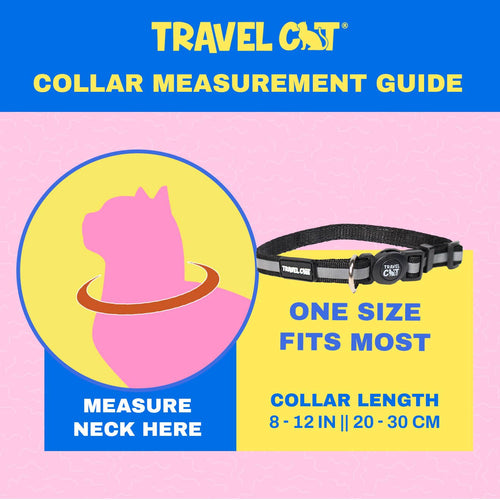 “The Travel Cat” Breakaway Cat Collar