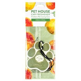 One Fur All Car Freshener, Fresh Citrus