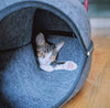 Donut! Cat Hideaway Cave & Bed - Cozy Chic Pet Bed