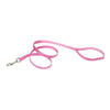 Coastal Single-Ply Nylon Dog Leash Pink Bright 5/8 In X 4 ft