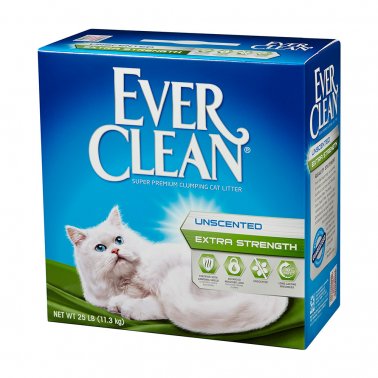 Ever Clean® Extra Strength Unscented Clumping Cat Litter 25 Lbs