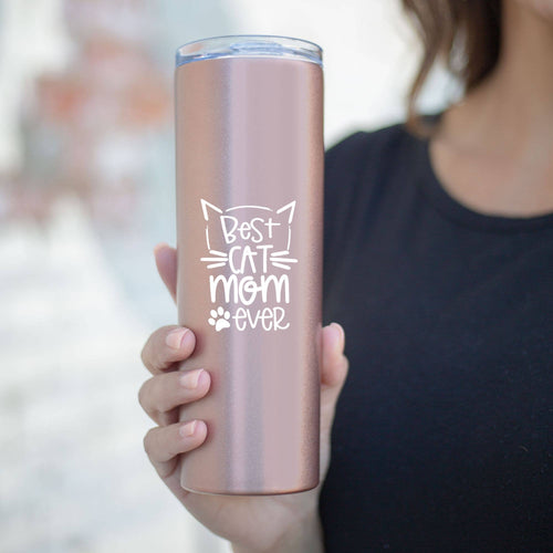 Insulated Stainless Steel Best Cat Mom Ever Tumblers