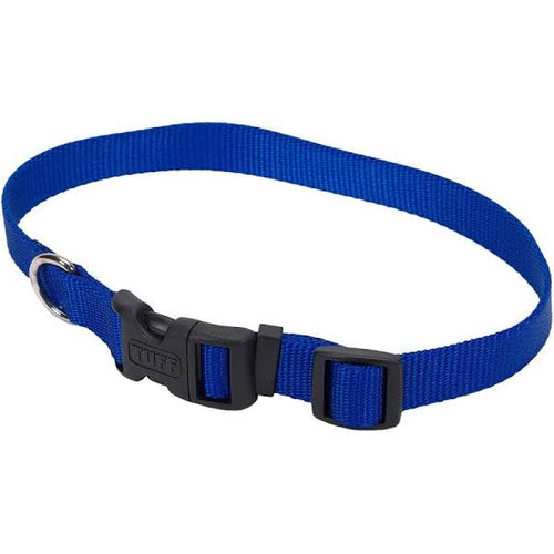 Coastal Pet Tuff Nylon Adjustable Collar 1 x 26 Blue
