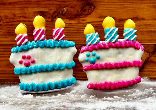 Make a wish Cake dog treats