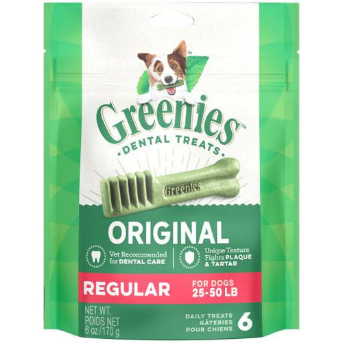 Greenies Mini Treatpack Regular 6 oz 6 ct