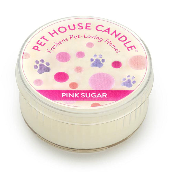 Pet House Pink Sugar Mini Candle (1.5 oz)