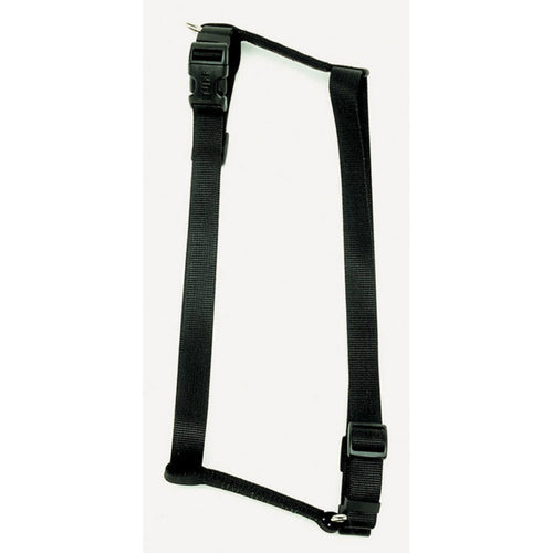 Coastal Standard Adjustable Nylon Dog Harness Black Small, 5/8 In X 14-24 in