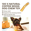 Woodies coffee wood dog chew toys (4 sizes)