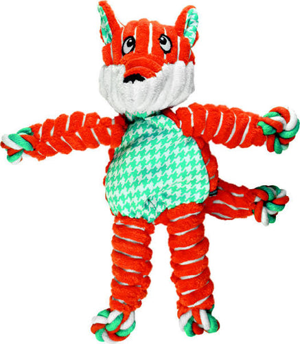 Kong Floppy Knot Fox Dog Toy, Size: Small Medium