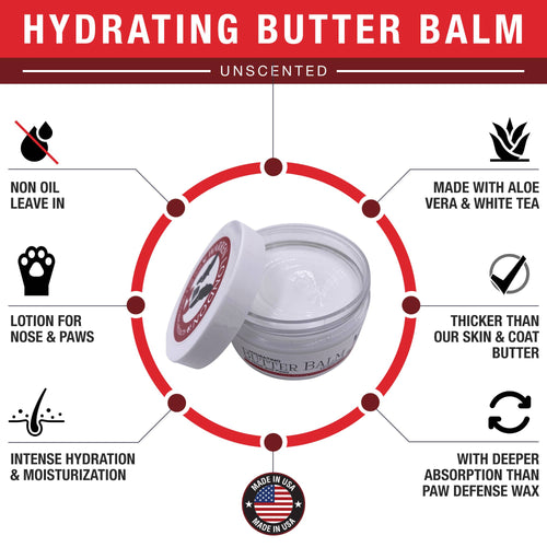 Hydrating Butter Balm for Nose & Paws - 4 oz