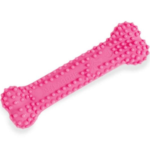 Nylabone Petite Dental Puppy Chew Toy, Pink