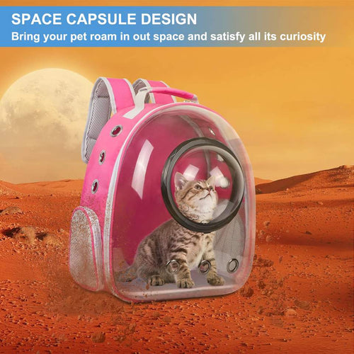 Vigor Space Capsule Bubble Cat Backpack Carrier