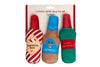 Holiday Spirits Christmas Dog Toys, Set of 3