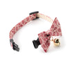 Necoichi Kiku Ribbon Bow Tie Cat Collar