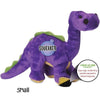 Godog Dinos Chew Guard Bruto Dog Toy, Purple, Large