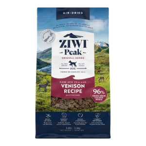 ZIWI DOG GRAIN FREE AIR DRIED VENISON 5.5LBS * Special Order*