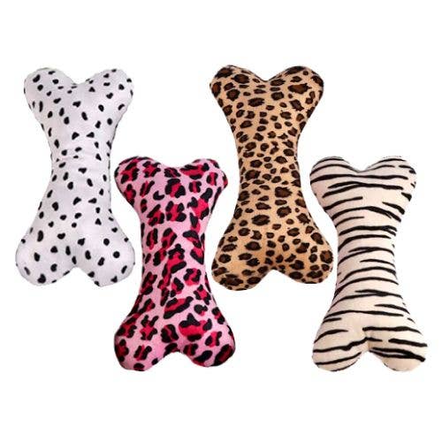 Plush Dogs Bone - 4 Assorted 8.5