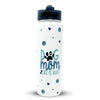 Brooke & Jess Designs Stainless Steel Insulated White Dog Mom 24 oz Water Bottle