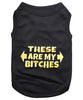 These are my Bitches Dog T-Shirt XSmall