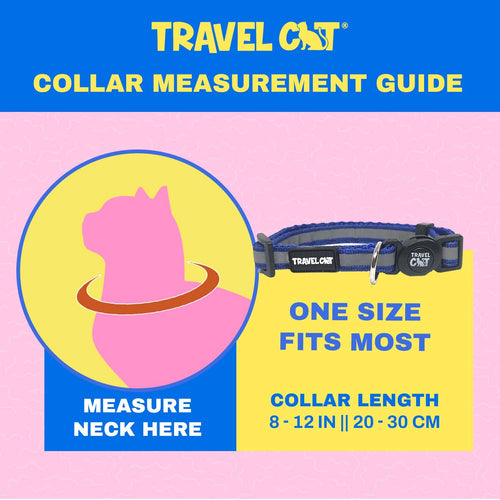 “The Travel Cat” Breakaway Cat Collar