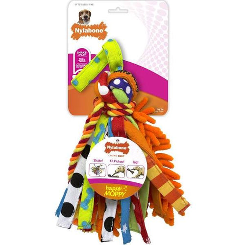 Nylabone Happy Moppy Interactive Dog Toy Medium