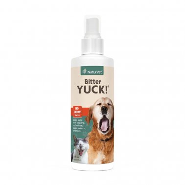 Naturvet  Bitter YUCK!  No Chew Spray for Dogs, Cats & Horses 8 Oz