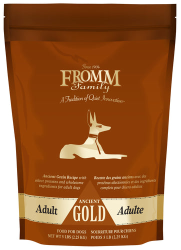 Fromm Adult Ancient Gold Food for Dogs  5 lb Grain Free