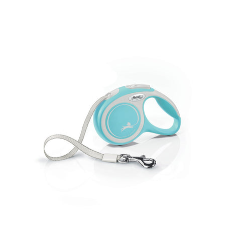 Flexi Comfort Retractable Tape Dog Leash Blue /10 ft, Extra-Small