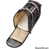 Bergan Pet Comfort Carrier - Large Black/Brown