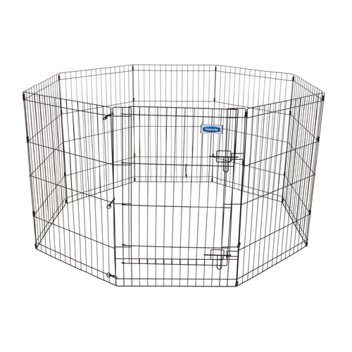 Petmate Exercise Pen with Door Black  - 36