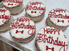 BIG Red‘s Birthday dog cake treat