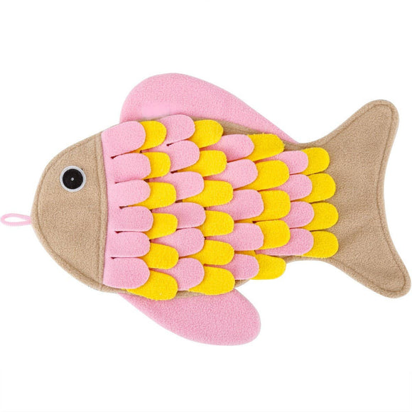 Injoya Fish Cat Snuffle Mat