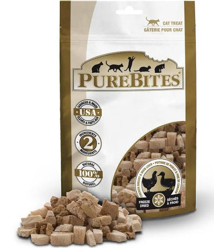 PureBites Freeze Dried Chicken & Duck Cat Treats - 1.12 oz bag