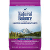 Natural Balance LID Grain Free Dry Dog Food, Sweet Potato & Venison Formula - 4.5 lb bag
