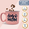 Dog Lover 15 oz Ceramic Camper Style Coffee Mugs