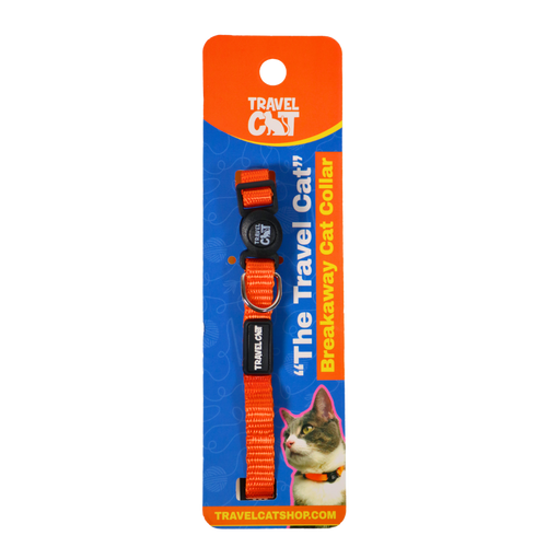 “The Travel Cat” Breakaway Cat Collar