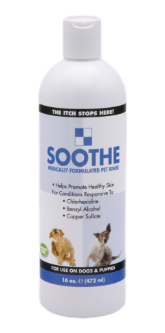 Soothe Medically Formulated Pet Rinse 8oz