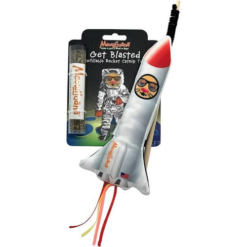 Meowijuana Get Blasted Rocket Refillable Cat Toy - Catnip