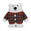 Zanies Holiday Tartan Friends Polar Bear