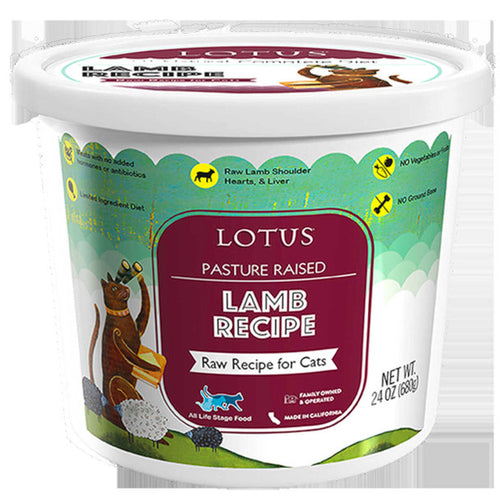 Lotus Pet Food Cat Frozen Lamb - SFW