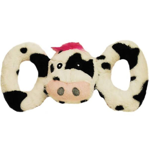 Jolly Pets Large Tug-a-Mal Cow Lg.